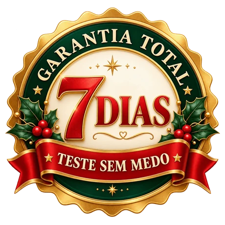 Selo de garantia total de 7 dias